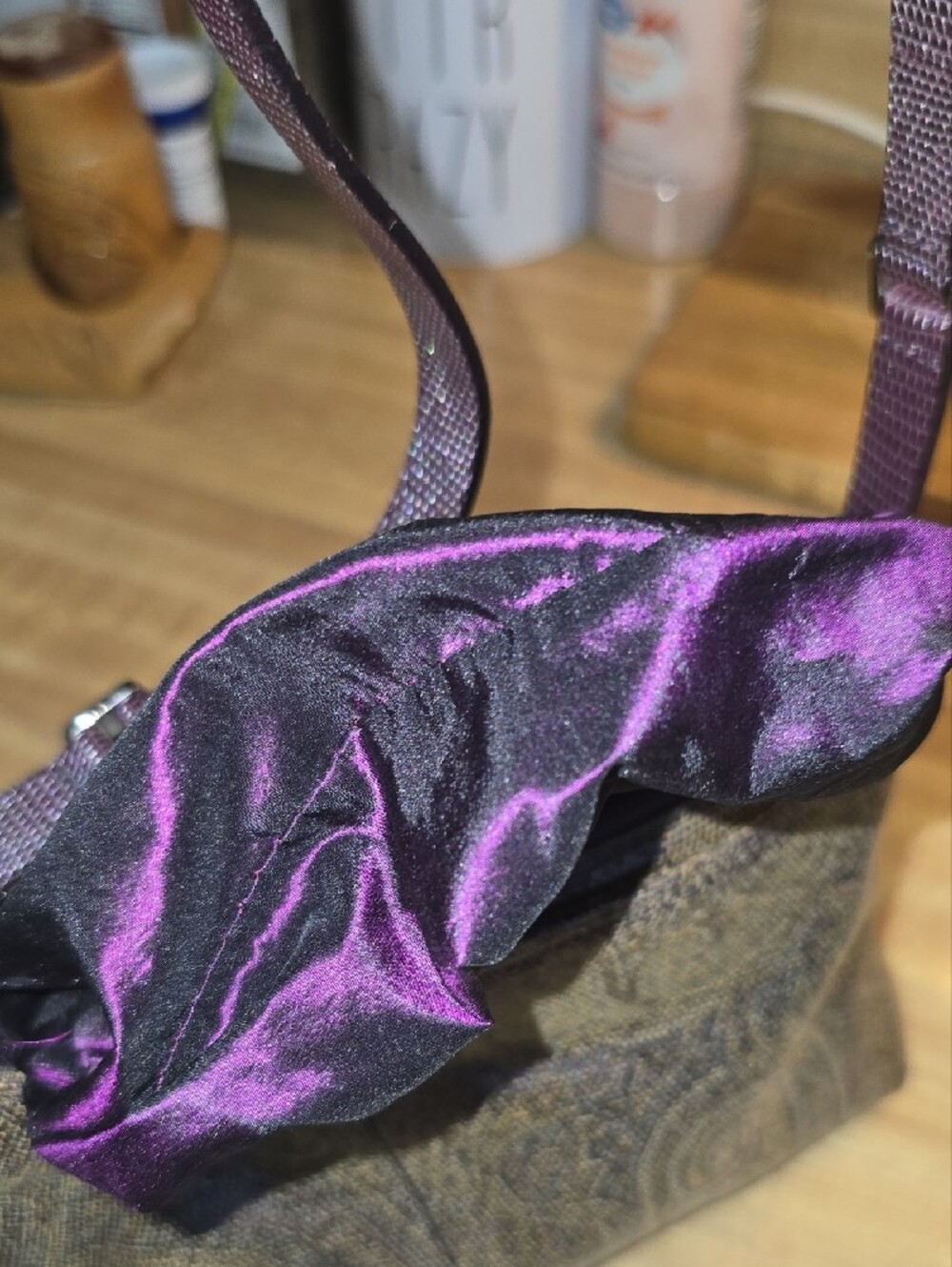 ERTO MILANO SMALL SHOULDER BAG WITH PAISLEY DESIGN - Picture 11 of 13